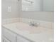 Small bathroom with single vanity and white tile at 110 Creekside Dr, Fort Mill, SC 29715