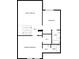 Second floor plan with primary bedroom, additional bedroom, and two bathrooms at 11212 Carmel Chace Dr # 101, Charlotte, NC 28226