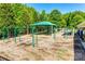 Community playground with swings, slides, and shade structure at 1380 Secret Path Dr, Fort Mill, SC 29708