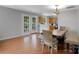 Bright dining room with access to the backyard patio at 2111 Bennett Woods Ct, Charlotte, NC 28216