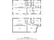 Two-story home floor plan, 2363 sq ft, includes 4 bedrooms and 2.5 baths at 218 Kingsway Cir, Charlotte, NC 28214