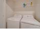 Bright laundry room with washer and dryer at 2643 Idared Dr, Dallas, NC 28034