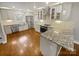 Modern kitchen with stainless steel appliances and granite counters at 4616 Whispering Oaks Dr, Charlotte, NC 28213