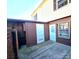 Private exterior with storage shed and patio area at 4663 Old Lantern Way, Charlotte, NC 28212