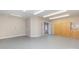 Large workshop area with built-in cabinets and sink at 4907 Foxbriar Trl, Charlotte, NC 28269