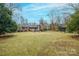 Large backyard with patio and shed at 535 Tyson St, Charlotte, NC 28209