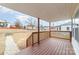 Inviting front porch with wooden railings and steps at 6 Walnut St, Great Falls, SC 29055