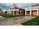 Community clubhouse with patio and landscaping at 6297 Raven Rock Dr, Denver, NC 28037