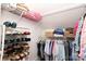 Organized closet with ample shelving and hanging space at 808 E Worthington Ave, Charlotte, NC 28203