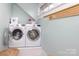 Convenient laundry room with washer and dryer at 808 E Worthington Ave, Charlotte, NC 28203