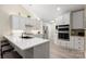 Spacious kitchen with stainless steel appliances and an island at 874 Ledgestone Ct, Fort Mill, SC 29708