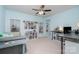 Light and airy bedroom with desk and window seat at 9929 Allyson Park Dr, Charlotte, NC 28277