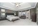 Large main bedroom with a sitting area and plenty of natural light at 9929 Allyson Park Dr, Charlotte, NC 28277