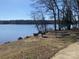 Lake access with picnic table and grill at 100 S Centurion Ln, Mount Holly, NC 28120