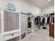 Spacious walk-in closet with ample shelving and hanging space at 100 S Centurion Ln, Mount Holly, NC 28120