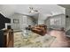 Spacious bonus room perfect for a home theater, gym, or recreation area at 15903 Glen Miro Dr, Huntersville, NC 28078