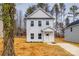 Two-story white house with gray trim and walkway at 205 Benfield Rd, Kings Mountain, NC 28086