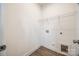 Laundry room with built-in shelving at 207 Benfield Rd, Kings Mountain, NC 28086