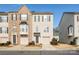 Attractive 2-story townhome with neutral exterior and 2-car garage at 2151 Belle Vernon Ave, Charlotte, NC 28210