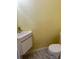 Half-bath with toilet and sink at 217 Ruby Ln, Gastonia, NC 28054