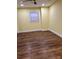 Empty bedroom with wood floors at 217 Ruby Ln, Gastonia, NC 28054