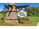 Asbury Ridge community entrance sign with stone pillars at 307 Bezelle Ave, York, SC 29745