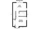 Floorplan of the second floor with Loft Room and Primary Bedroom at 33287 Mann Rd, Albemarle, NC 28001