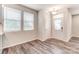 Inviting entryway with neutral walls and hardwood floors at 4016 Cheyney Park Dr, Charlotte, NC 28269