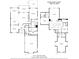 Detailed floor plan of a two-story home featuring the room layout and approximate dimensions at 407 Blue Bay Ct, York, SC 29745