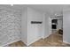 Entryway with white walls and wood-look floors at 4618 New Town Rd, Waxhaw, NC 28173