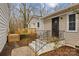 Home exterior with steps leading to front entrance at 4618 New Town Rd, Waxhaw, NC 28173