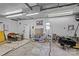 Large garage with space for multiple vehicles and tools at 4618 New Town Rd, Waxhaw, NC 28173