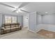 Living room with neutral decor and hardwood floors at 4618 New Town Rd, Waxhaw, NC 28173