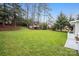 Spacious backyard with playset and plenty of green space at 6030 Sharon Hills Rd, Charlotte, NC 28210