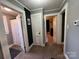 Home hallway with access to bathroom and bedrooms at 604 Kimball St, Kannapolis, NC 28081