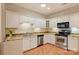 Kitchen with granite countertops and stainless steel appliances at 8355 Olde Troon Dr, Charlotte, NC 28277