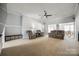 Spacious living room with neutral carpeting and recessed lighting at 100 Sea Island Blvd, Fort Mill, SC 29708