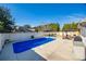 Inviting backyard with refreshing blue swimming pool at 100 Sea Island Blvd, Fort Mill, SC 29708