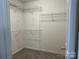 Large walk-in closet with wire shelving for ample storage at 1004 Rosewater Ln, Indian Trail, NC 28079