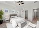 Bright bedroom with large windows and plush carpeting at 11043 Lawyers Rd # 32, Mint Hill, NC 28227