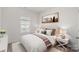 Bright bedroom with neutral decor and plush bedding at 11043 Lawyers Rd # 32, Mint Hill, NC 28227