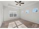 Spacious bedroom featuring ample natural light and neutral tones at 11043 Lawyers Rd, Mint Hill, NC 28227