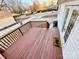 Spacious deck overlooking the backyard at 1105 Mount Olivet Rd, Kannapolis, NC 28083