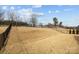 Large backyard with a black metal fence at 1112 Augustus Beamon Dr, Indian Trail, NC 28079