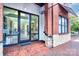 Attractive glass storefront entrance to a brick building at 119 S Lee St, Salisbury, NC 28144