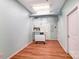 Simple interior room with hardwood floors and light walls at 119 S Lee St, Salisbury, NC 28144