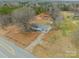 Bird's eye view of the property showing its positioning and surroundings at 1486 Amity Church Rd, Denver, NC 28037