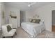 Serene bedroom with a queen-size bed and elegant decor at 15409 Brem Ln, Charlotte, NC 28277