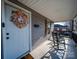 Inviting front porch with rocking chairs, ready for relaxation at 17 Walnut St, China Grove, NC 28023