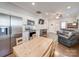 Modern kitchen with stainless steel appliances and granite counters at 17 Walnut St, China Grove, NC 28023